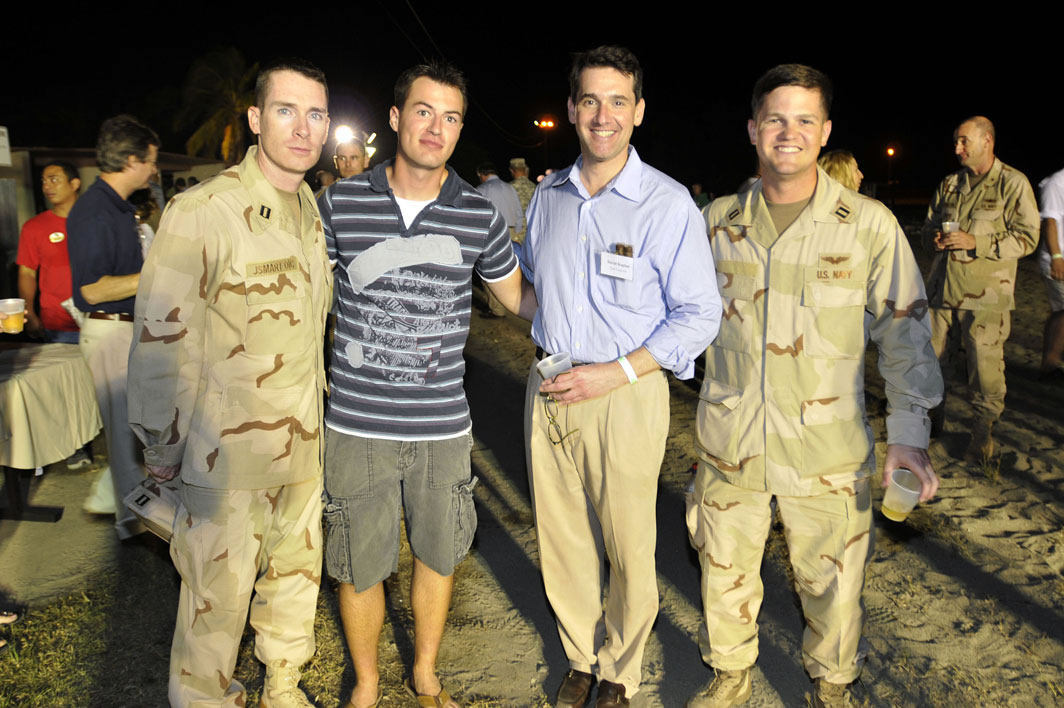 Joint Task Force Guantanamo, Guantanamo Bay Cuba - KPSF hosted Bonfire BBQ for over 400 American Serviceman and Servicewomen at GTMO.